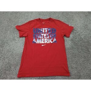 USA National Soccer Team T Shirt‎ Mens M UNITED STATES Nike Slim Fit USMNT